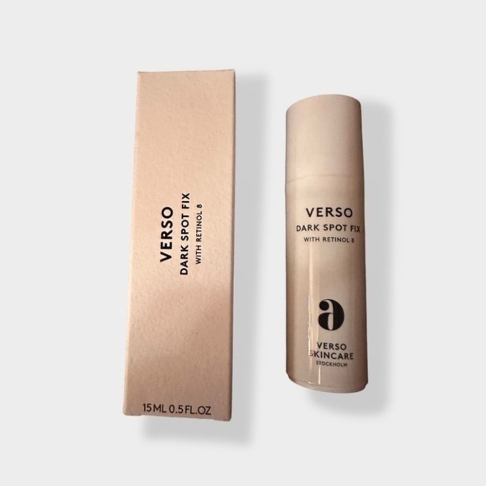 NIB Verso Dark Spot Fix 6 15mL 0.5mL